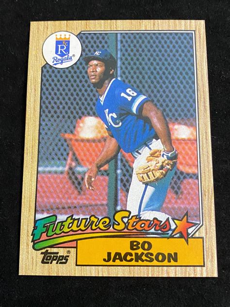 bo jackson rookie card worth|10 Most Valuable Bo Jackson Baseball Cards